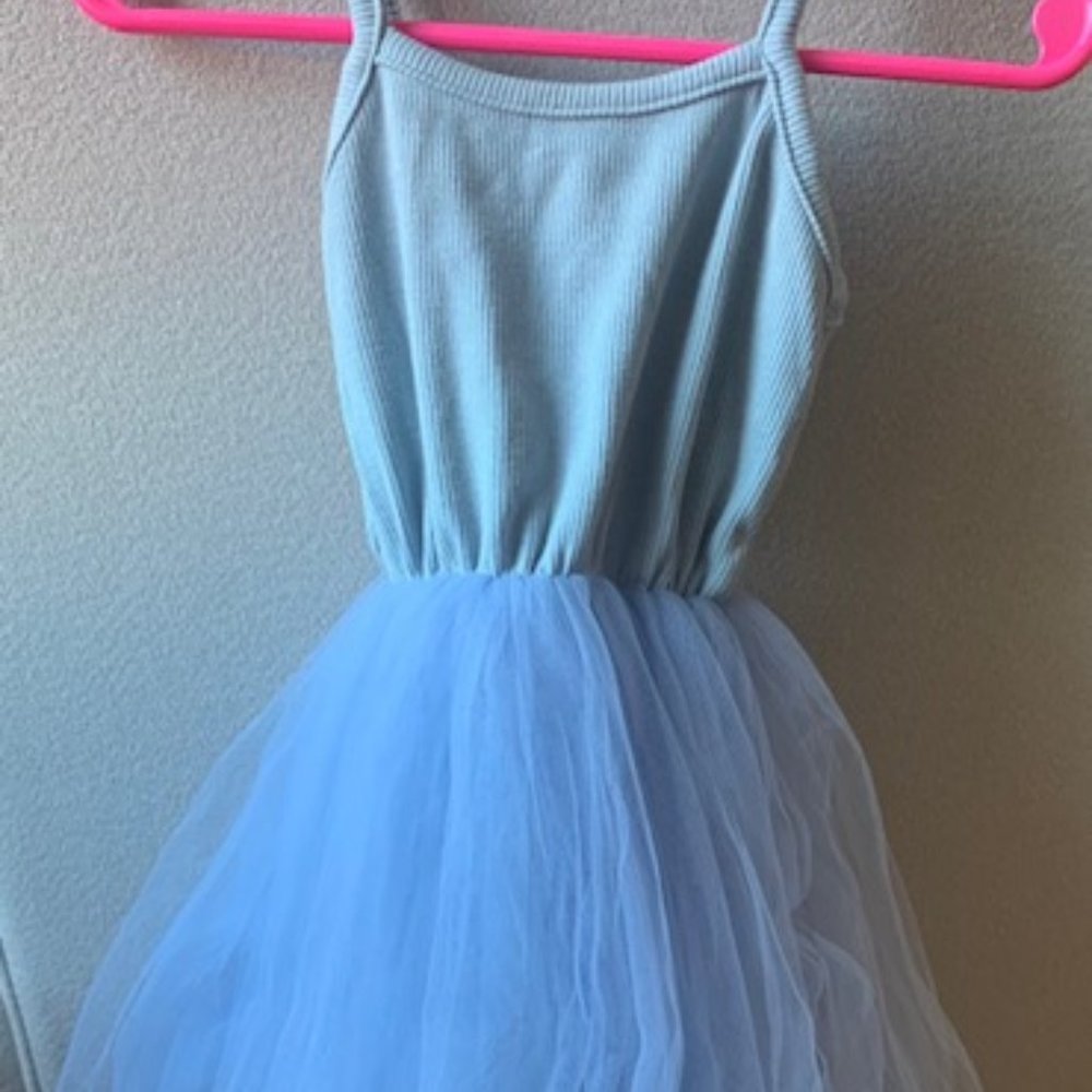 Toddler Dusty Blue Dress